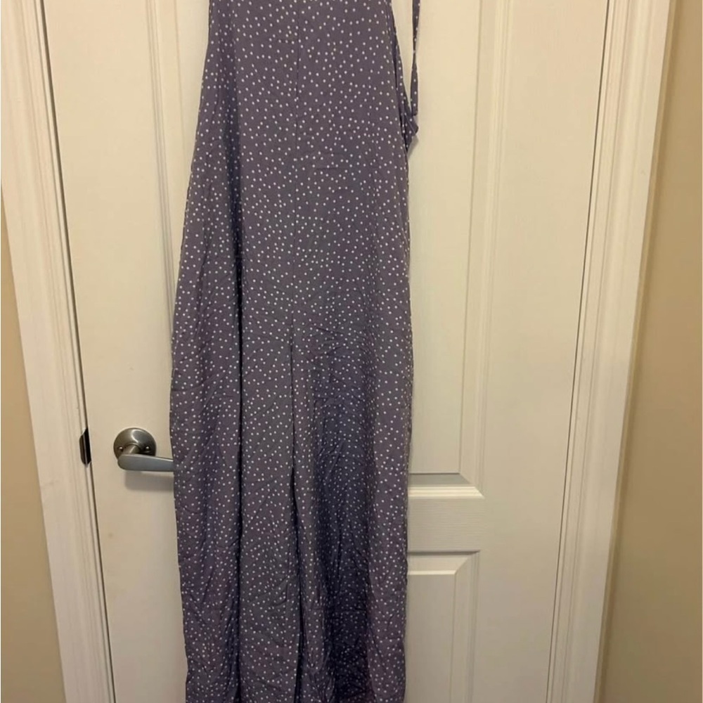SHEIN purple and White jumpsuit
